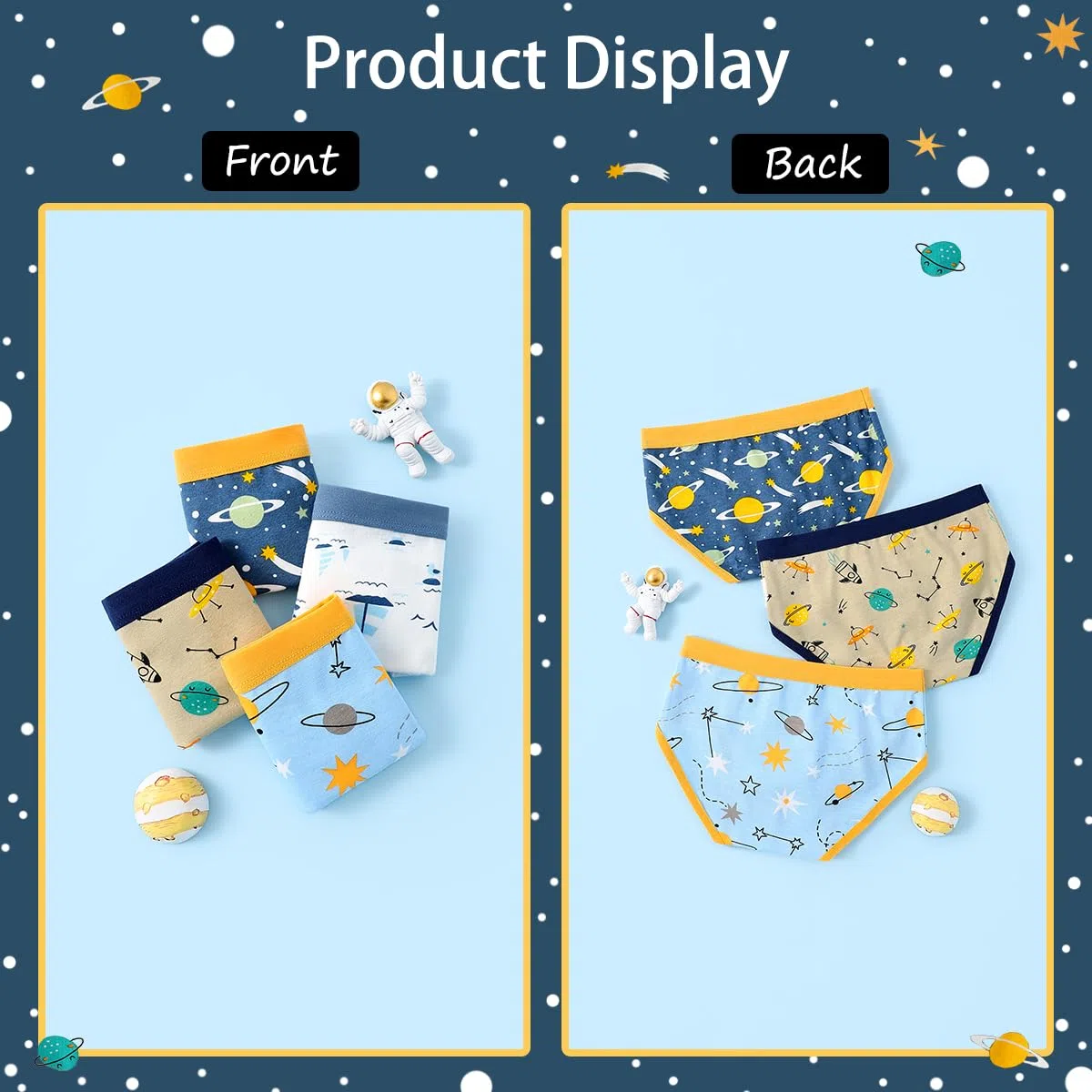 Piccoli Ragazzi Maglioni di Cotone 8 Pack Baby Panties Bambini Bambino per 3-10 Anni Assortiti Cartoon Morbido Brief Biancheria Intima