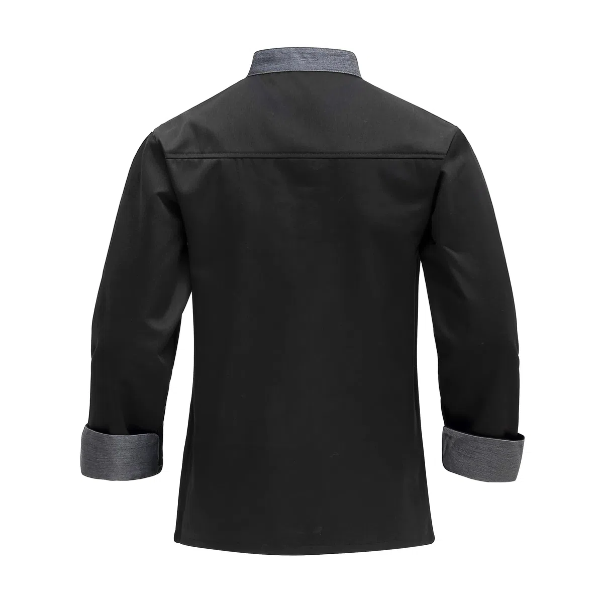 Uomo Cuoco a Maniche Lunghe Giacca Cuoco Unisex Giacca da Cuoco Giacca Cuoco in Cotone Traspirante da Cucina con I Bottoni ristorazione Lavoro