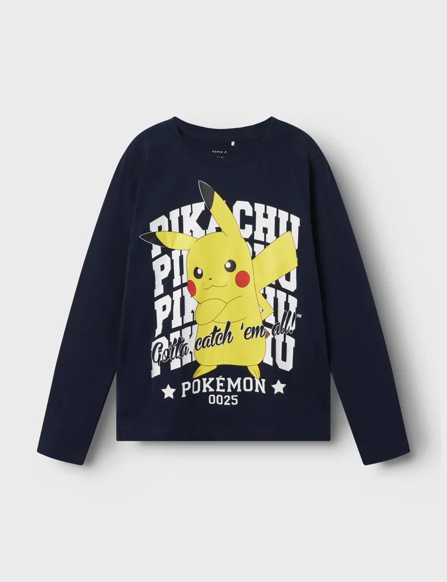 Name IT Nkmast Pokemon LS Nreg Top Box Noos Sky Nkmast Pokemon LS Nreg Top Box Noos Sky Bambini e Ragazzi (Pacco da 1)