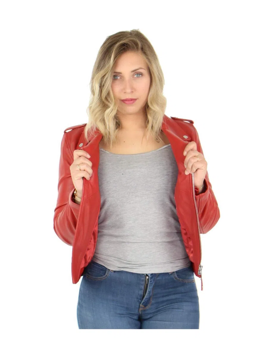 Schott Nyc - LCW 1601D, Giacca da donna