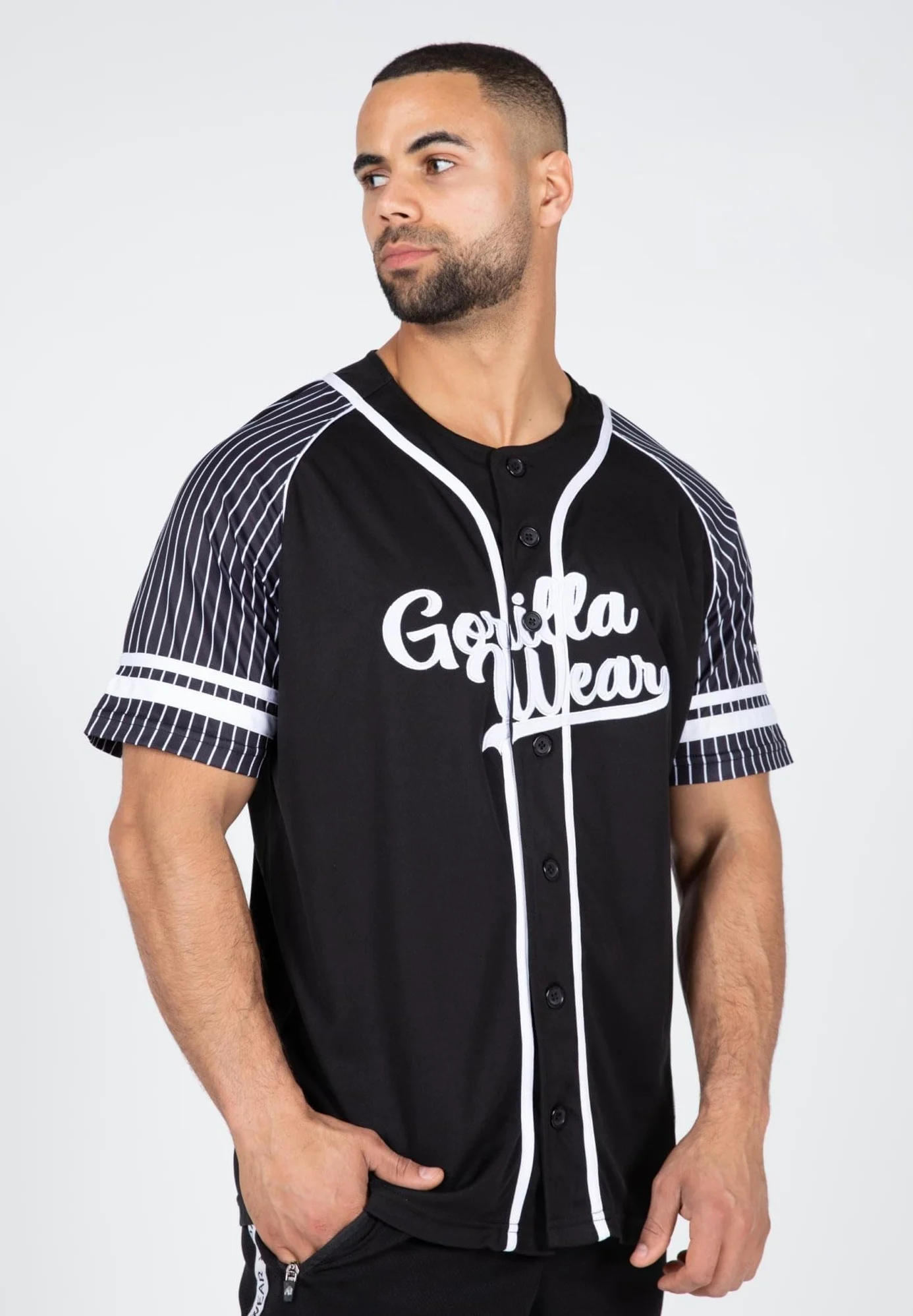 GORILLA WEAR 82 Baseball Jersey - White