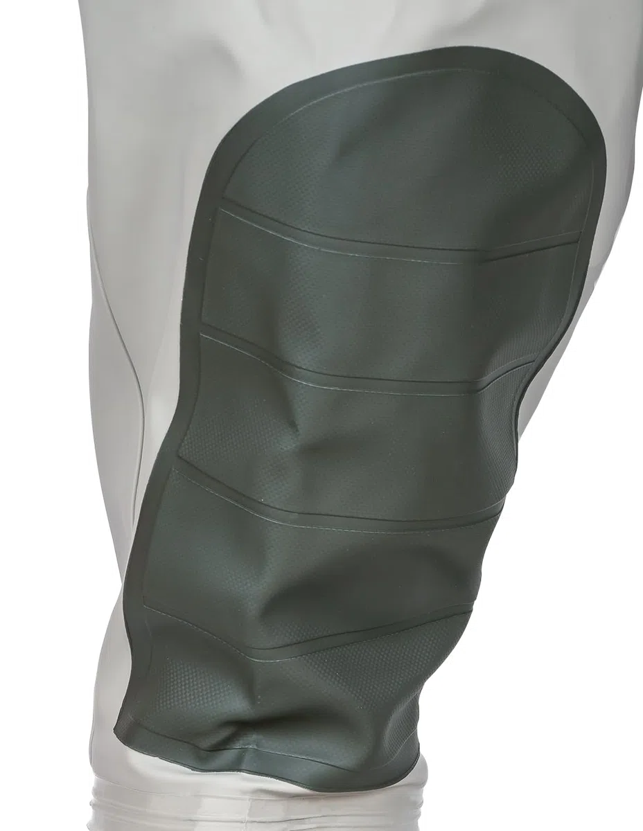 PROS Pantaloni da pesca con ginocchia rinforzate, impermeabili