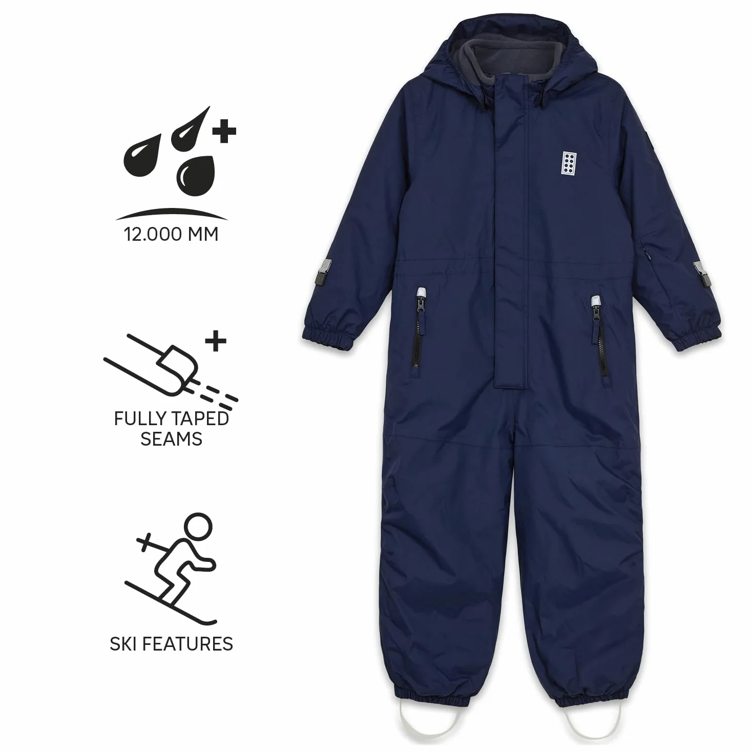 Kabooki Lwjipe - Lego Tec Play Tuta da sci Unisex - Bambini e ragazzi (Pacco da 1)