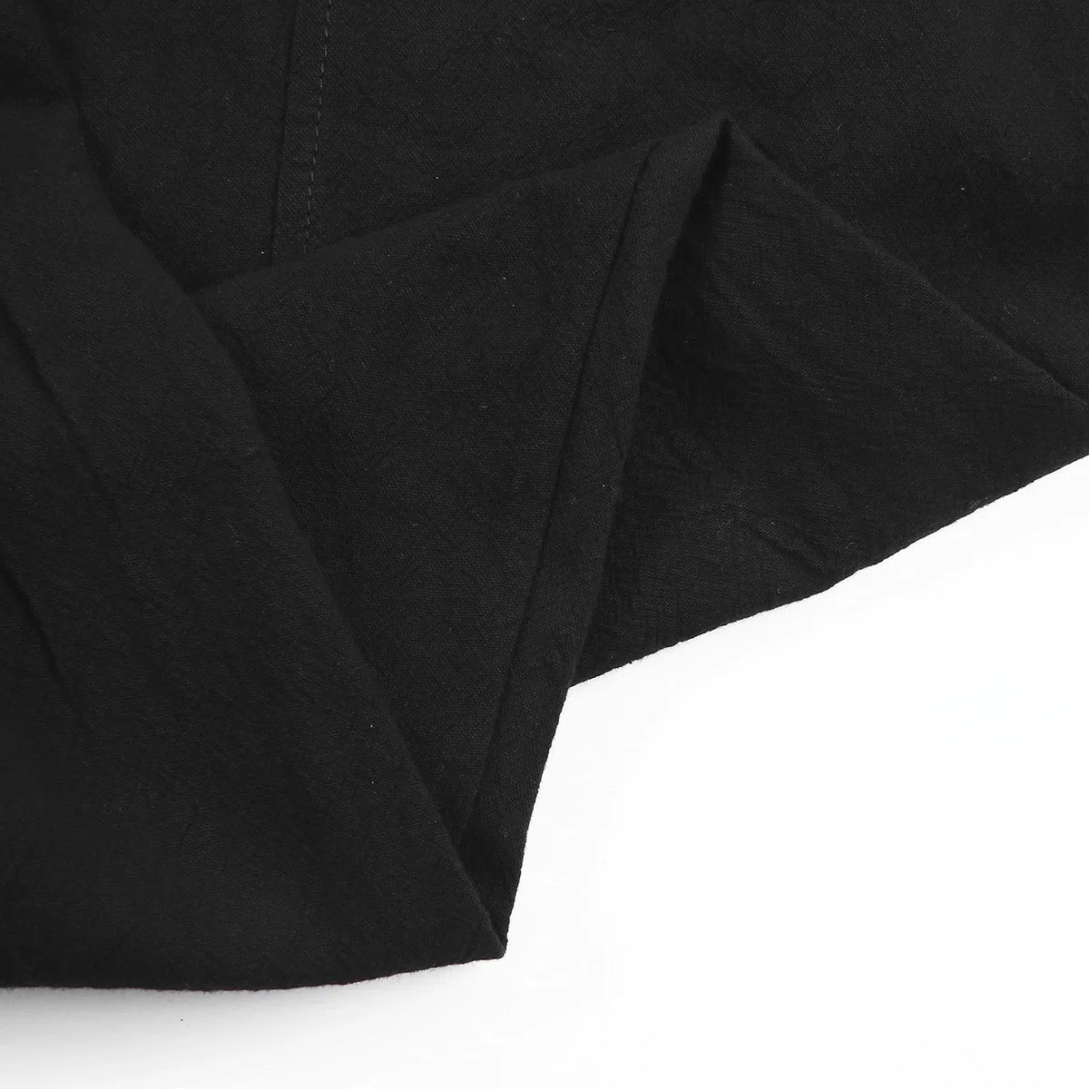 Generico Pantaloni Baggy da Uomo in Stile Harem Giapponese Kirakuco Pantaloni Cotone e Lino Pantaloni Casual Lunghi Cavallo Basso Hip-Hop Joggers Pantalaccio Calzoncini Streetwear