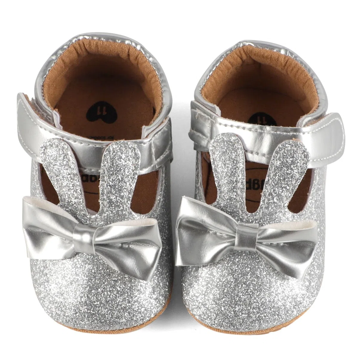 LACOFIA Scarpe Primi Passi Bambina Scarpe Battesimo Neonata Antiscivolo Scarpe T-Strap Eleganti Cerimonia 3-18 Mesi