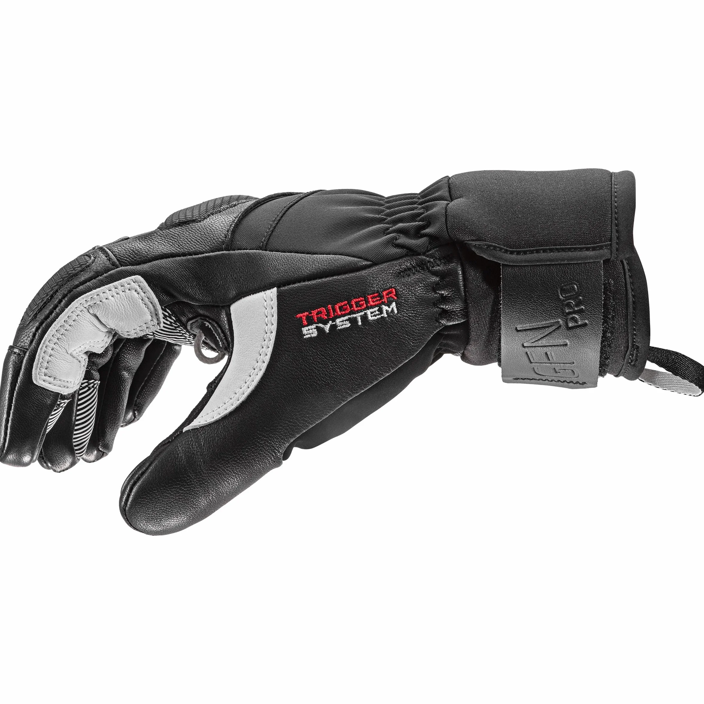 LEKI Griffin Pro 3D - Guanti da donna, colore nero, 6,5