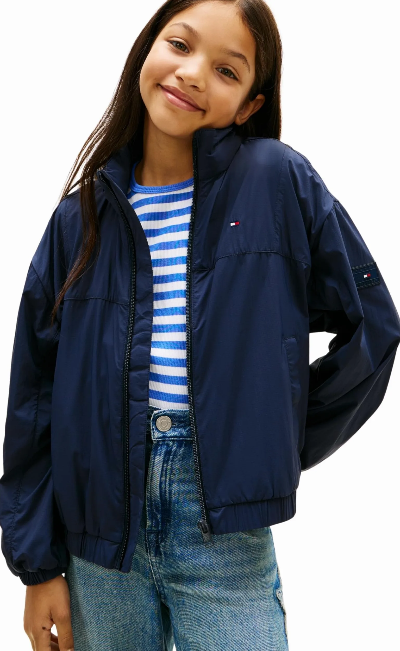 Tommy Hilfiger Windbreaker Jacket Ks0ks00741 Giacche Unisex - Bambini e ragazzi (Pacco da 1)