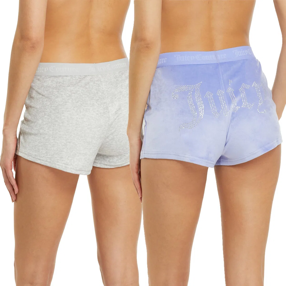 Juicy Couture Velvet Fleece Two Pack Short Set pantaloncini Donna