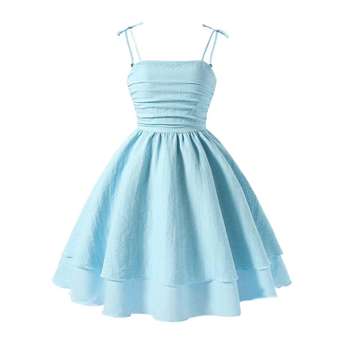 Abiti da Bambina Ragazza Senza Manica Spalline Elegante Vestito Estivo A-Line Abito Principessa Vestitos Tinta Unita Vestiti Casual per Bambine Ragazze Vestiti elegante matrimonio Casual 8-12 Anni