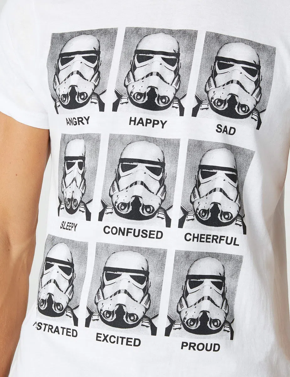 Star Wars - Trooper Emotions, T-Shirt da Uomo