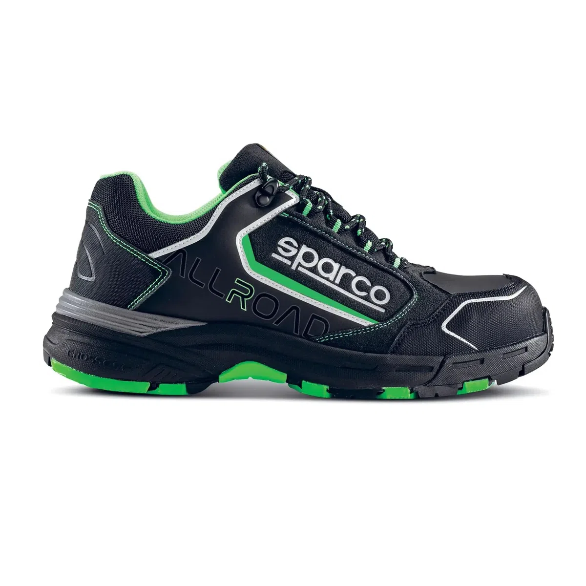 Sparco - Allroad - ESD S3S SR FO HRO - Scarpe Antinfortunistiche Metal Free ESD con Puntale in Composito - Tomaia Idrorepellente - Suola Antiscivolo e Resistente al Calore da Contatto (HRO)