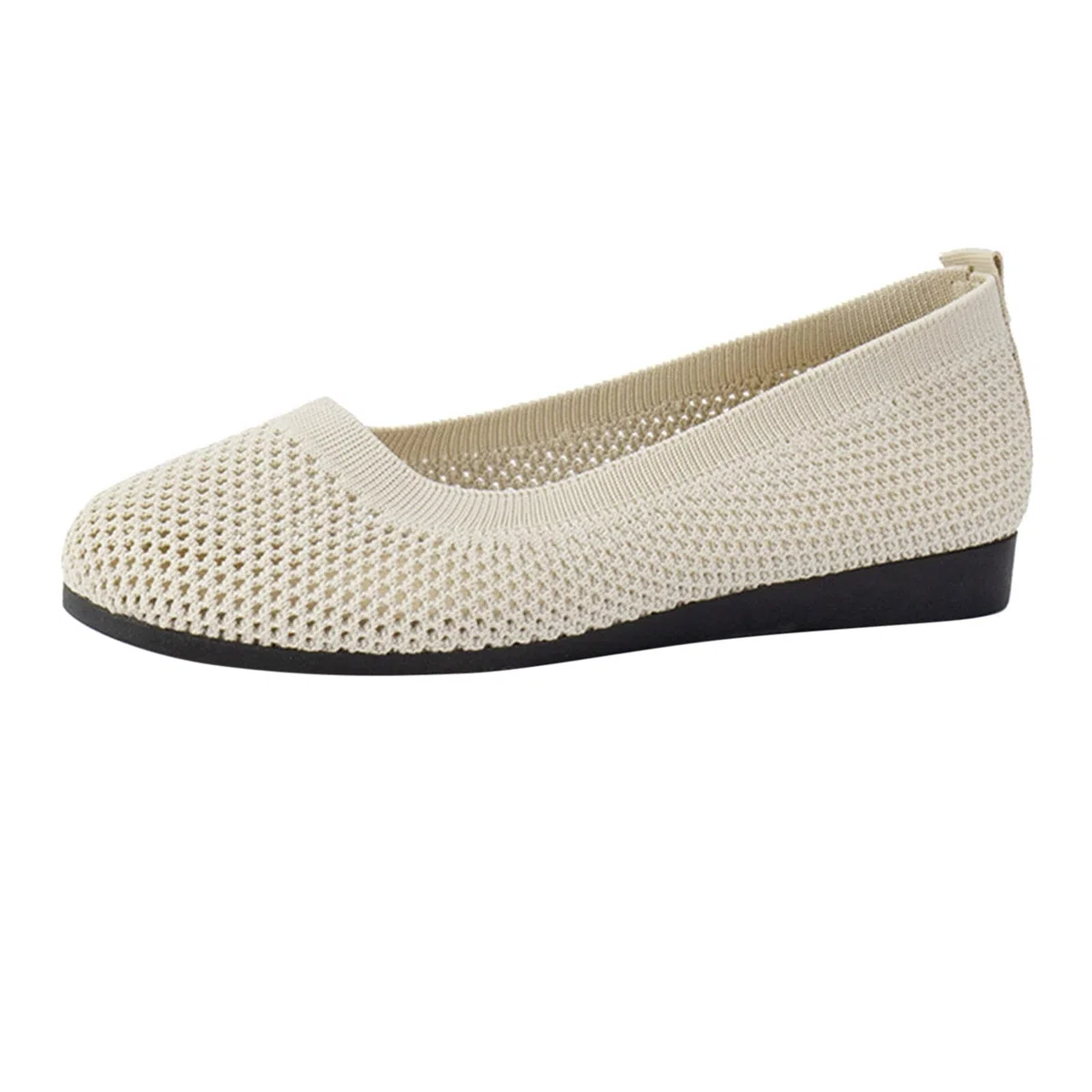 Décolleté Donna Primavera Estive 36-43 EU in Rete Traspirante Traforata Decollete Slip-on Casual Senza Lacci Scarpe Eleganti Basse da Ballo Ballerine a Punta Comode per Lavoro Casa Dance,
