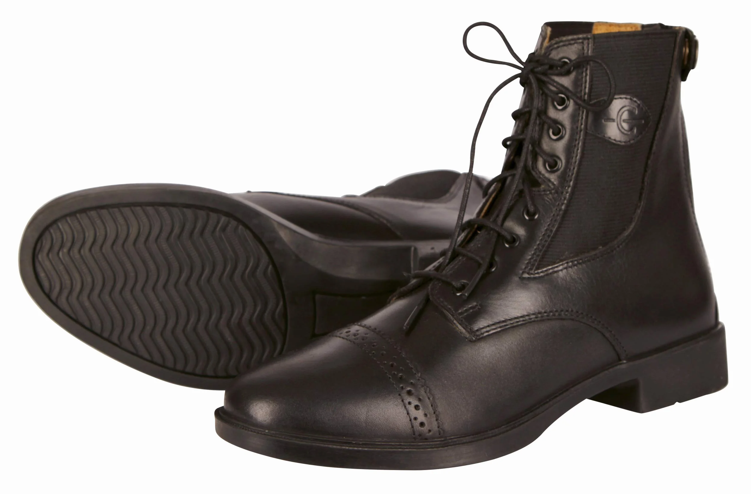 Kerbl Schnürstiefelette Monaco Glattleder Stivaletti da equitazione Unisex Adulto