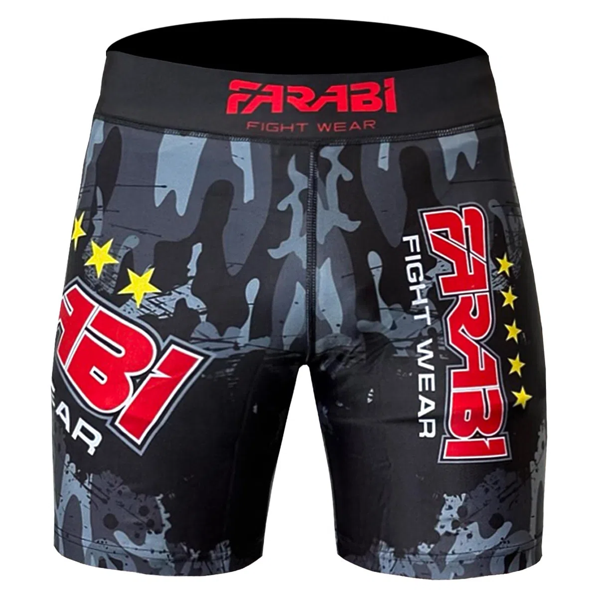 Farabi Sports Compressione Pantaloncini Vale Tudo, Pantaloncini MMA Compressione, Arti Marziali, Grappling, Pantaloncini Kick Boxing e Compressione Pantaloncini da Corsa Uomo