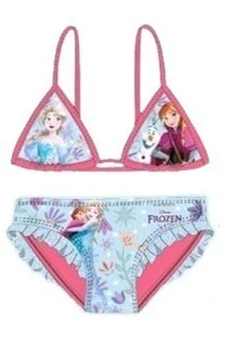 Costume Frozen Elsa e Anna da Bagno Mare e Piscina per Bambina a Due Pezzi (Top + Mutandina)