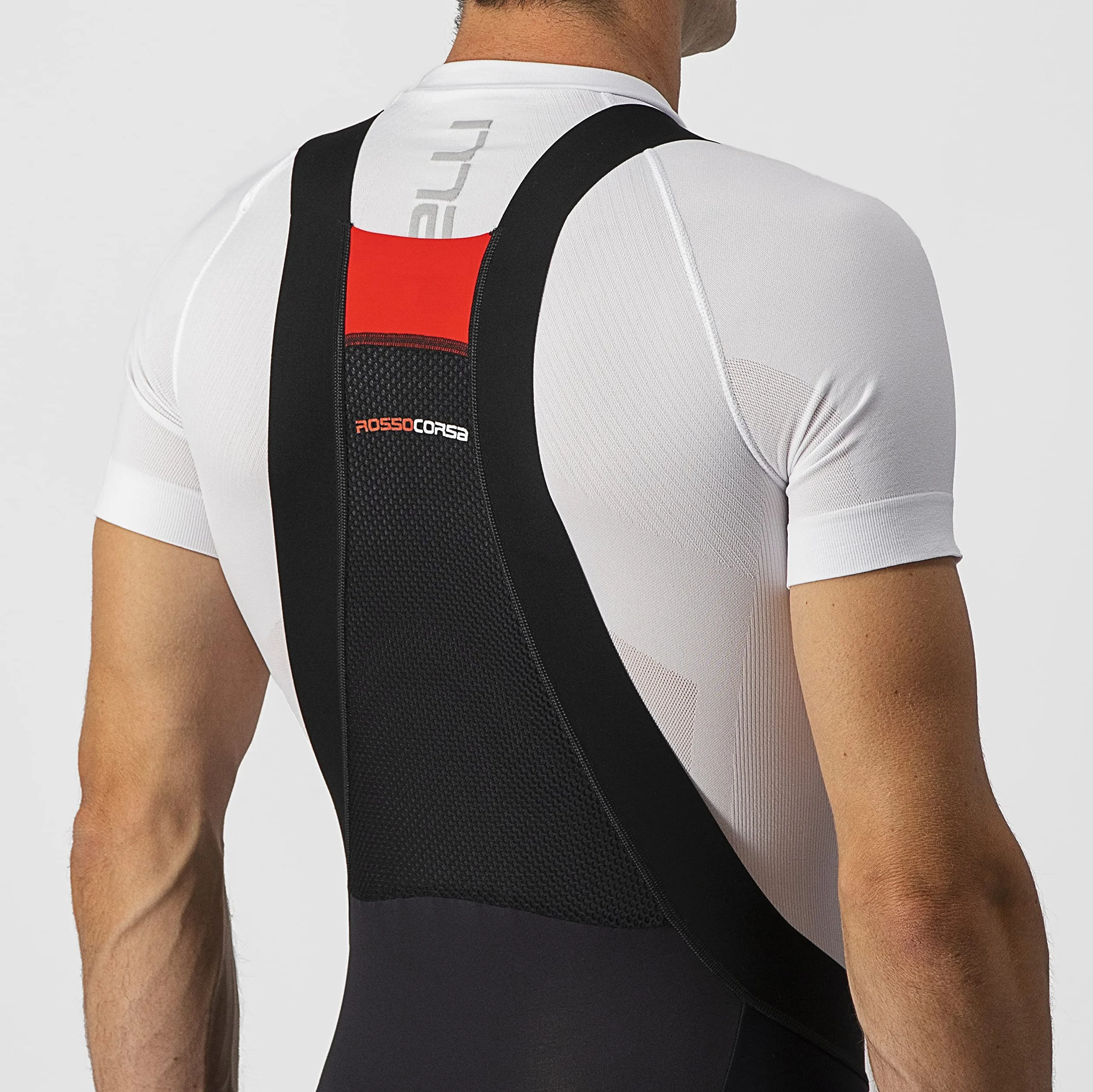 Castelli - Sorpasso Ros Bibtight, Pantaloncini Ciclismo Uomo