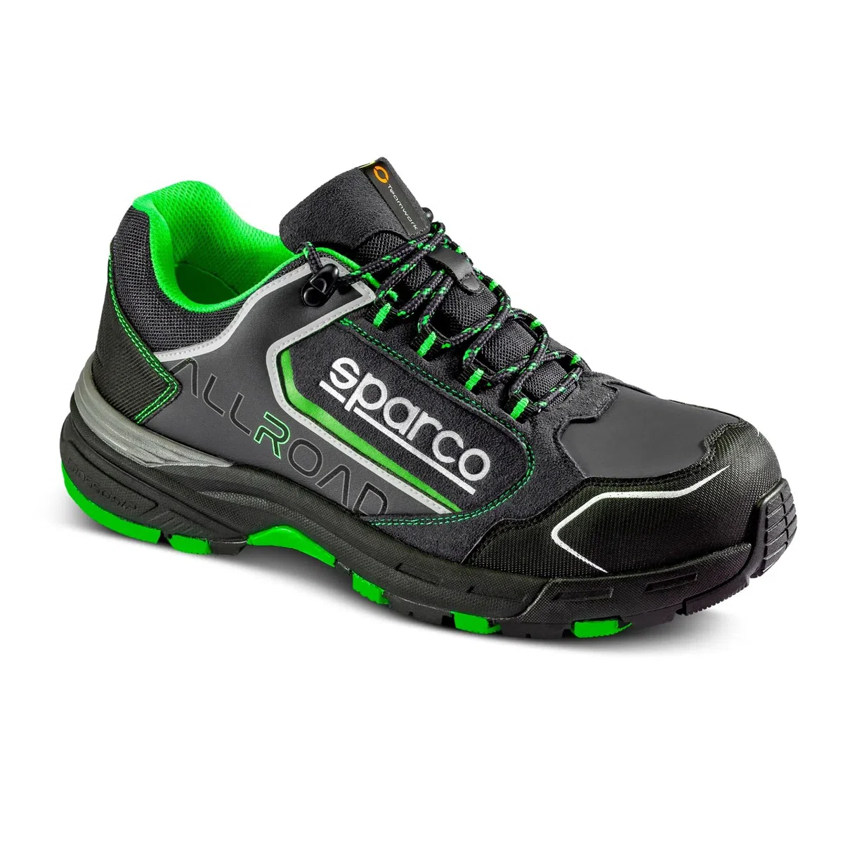 Sparco - Allroad - ESD S3S SR FO HRO - Scarpe Antinfortunistiche Metal Free ESD con Puntale in Composito - Tomaia Idrorepellente - Suola Antiscivolo e Resistente al Calore da Contatto (HRO)