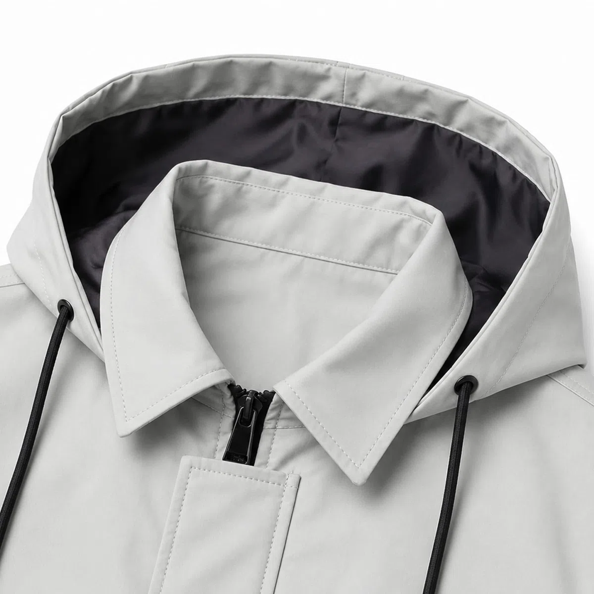 Allthemen Uomo Trench con Bottoni Risvolto Elegante Parka Coat Business Casual Giacca Primaverile