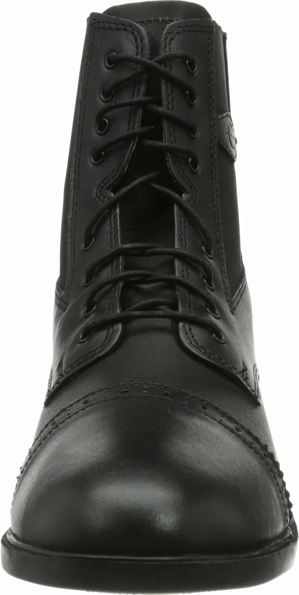 Kerbl Stivaletti stringati Monaco, Stivaletti in pelle per equitazione - Unisex adulti, Black, 45 EU