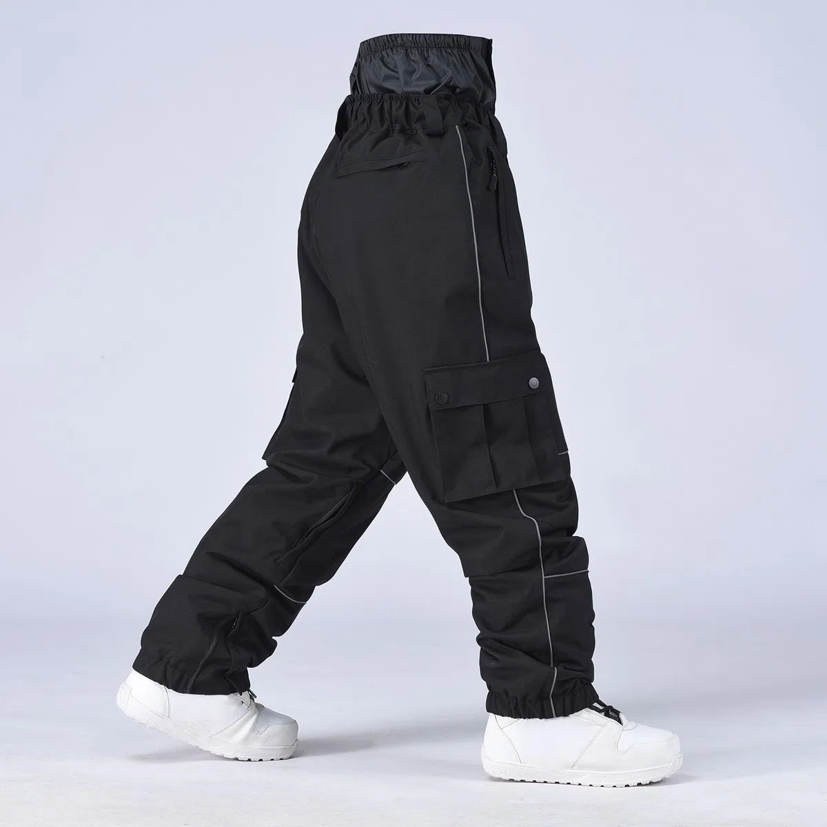 Sunnyuk Salopette Sci Uomo Salopette Sci Impermeabile Tuta Montagna Elasticizzati Pantalone Termici da Neve Pantaloni Snowboard Taglie Forti Invernale Curvy
