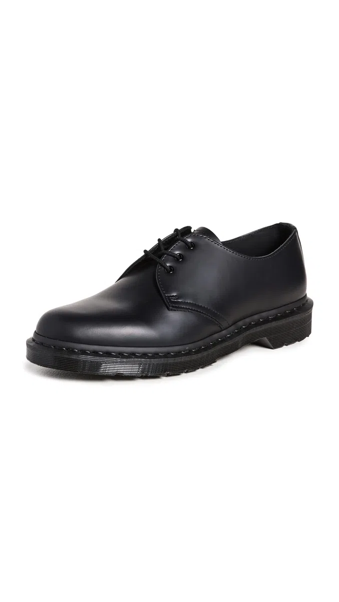 Dr. Martens 1461 Mono Black Smooth 14345001, Scarpe da Strada
