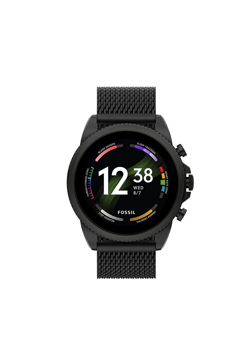 Fossil Smartwatch Gen 6 Connected da Uomo con Wear OS by Google, Frequenza Cardiaca, Notifiche per Smartphone e NFC