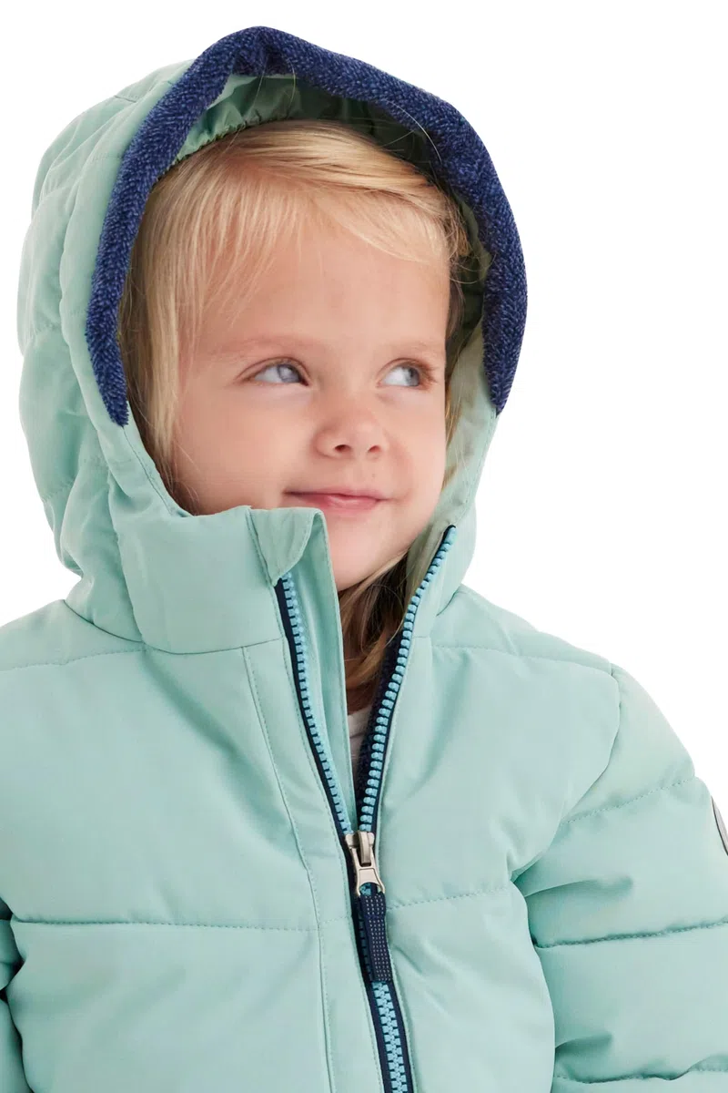 first instinct by killtec Fiow 32 Mns Onpc Tuta/tuta da neve in look piumino con cappuccio Unisex - Bambini e ragazzi (Pacco da 1)