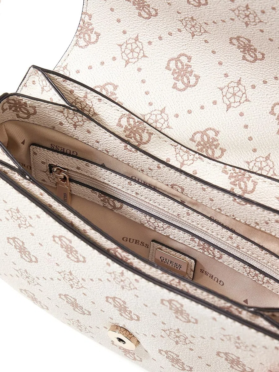 GUESS Borsa donna Emelie logo vanilla logo BS26GU116 GP992820