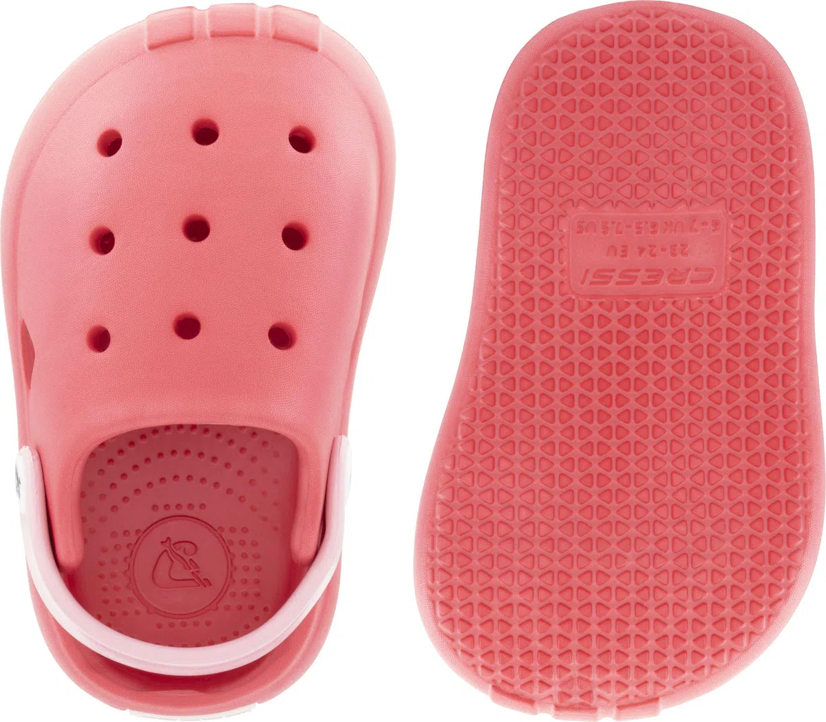 CRESSI dal 1946 - Jelly Kid Clogs - Sandali Sabot Pantofole Ciabatte Bambini Antiscivolo Traspiranti, Spiaggia Mare Passeggiate Asilo e Casa, Chiusura a Pressione