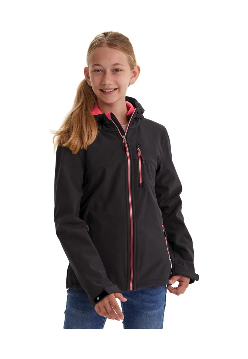 Killtec Girls Softshell Jacke Giacca softshell/giacca da esterno con cappuccio Bambine e ragazze