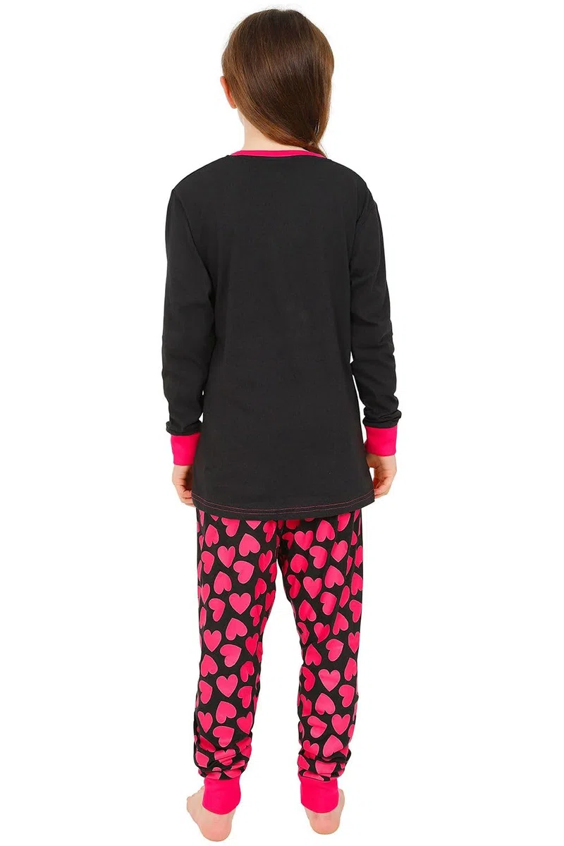 thepyjamafactory Pyjamas all Day Ragazze Lungo Cotone Pigiama Pjs per Bambini