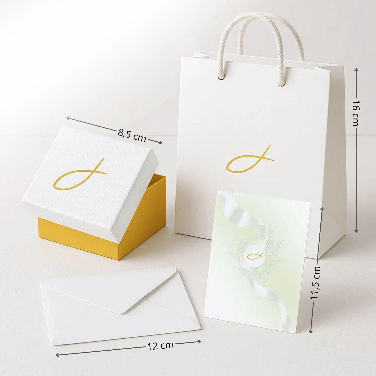 fish Collana battesimo/ragazzo/argento/oro, ciondolo a forma di angelo custode, per bambini, regalo per battesimo, nascita, biglietto di auguri e confezione regalo