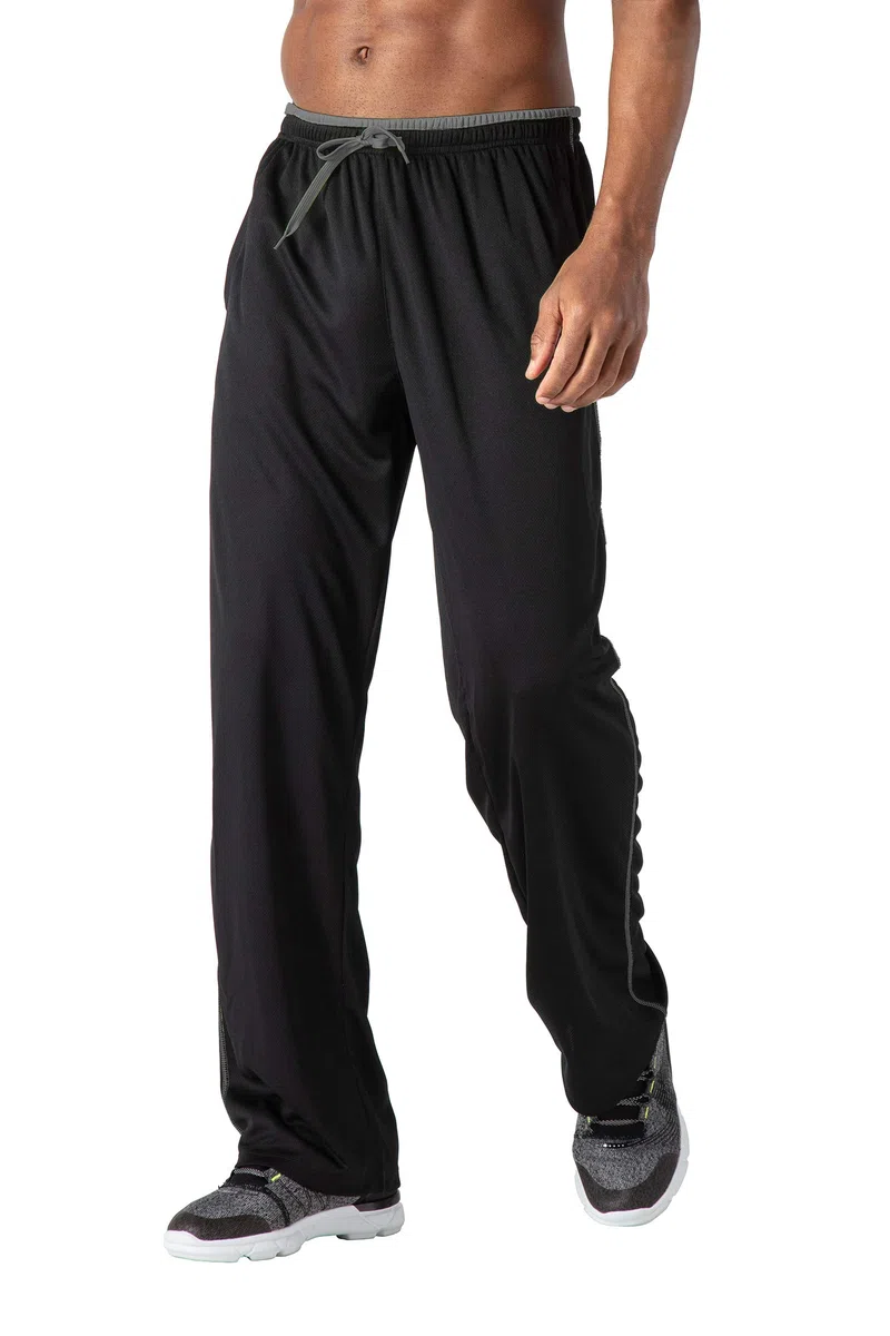 KEFITEVD Pantaloni Sportivi da Uomo Pantaloni Lunghi da Allenamento Pantaloni Sportivi Leggeri in Poliestere