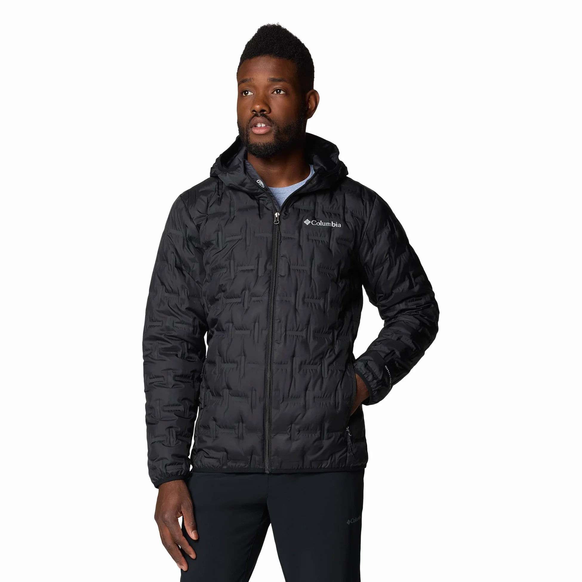 Columbia Delta Ridge Ii Down Hooded Jacket Piumino Delta Ridge II con cappuccio Uomo (Pacco da 1)