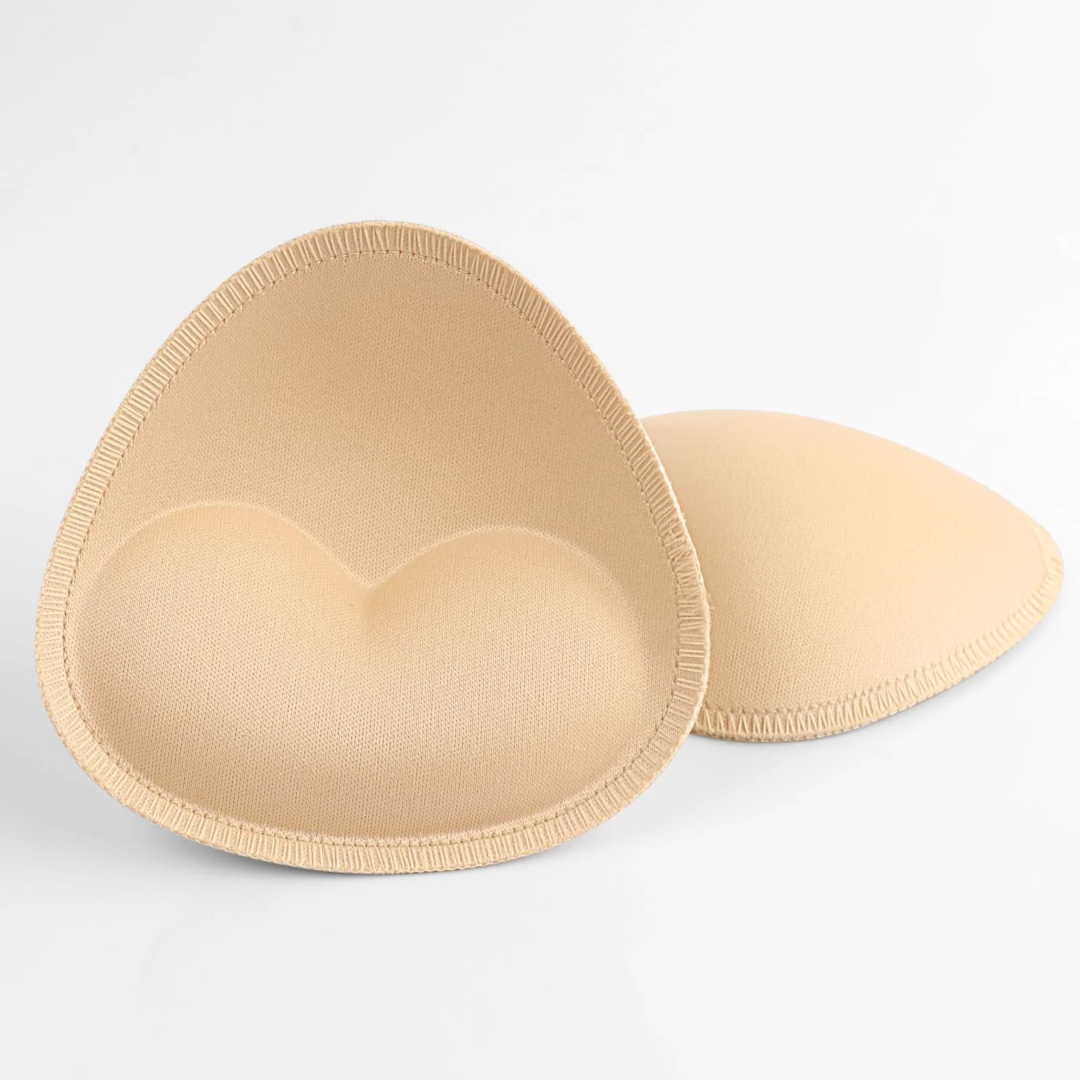 Imbottitura Reggiseno, 3 Paia Imbottitura Cuscini Push Up, Imbottiture Coppa per Reggiseni, Triangolo Spugna Push Up Imbottitura da Coppe per Costumi da Bagno & Abiti & Bikini