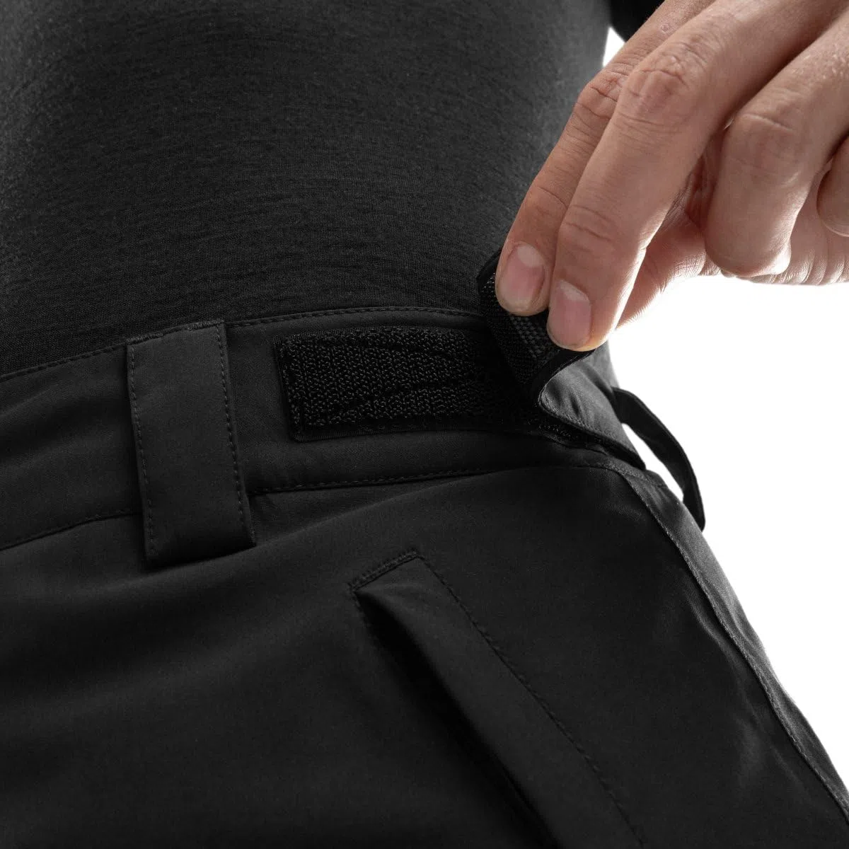 SIROKO - Pantaloni da Snowboard - Kit di Base Core Mürren - L - Nero