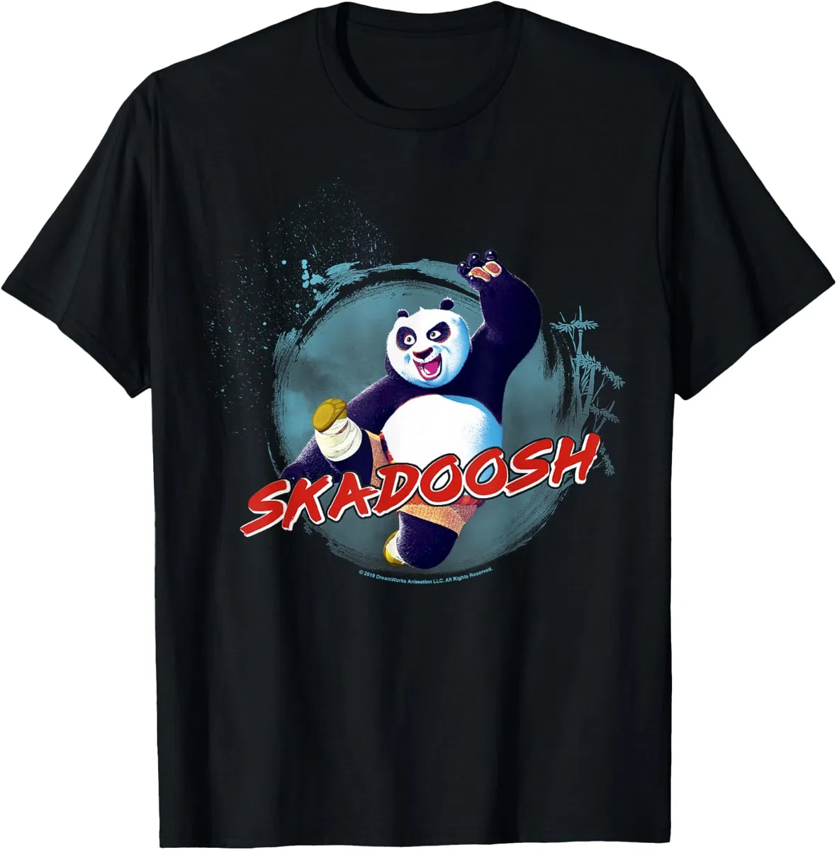 Kung Fu Panda Po Skadoosh Action Pose Maglietta