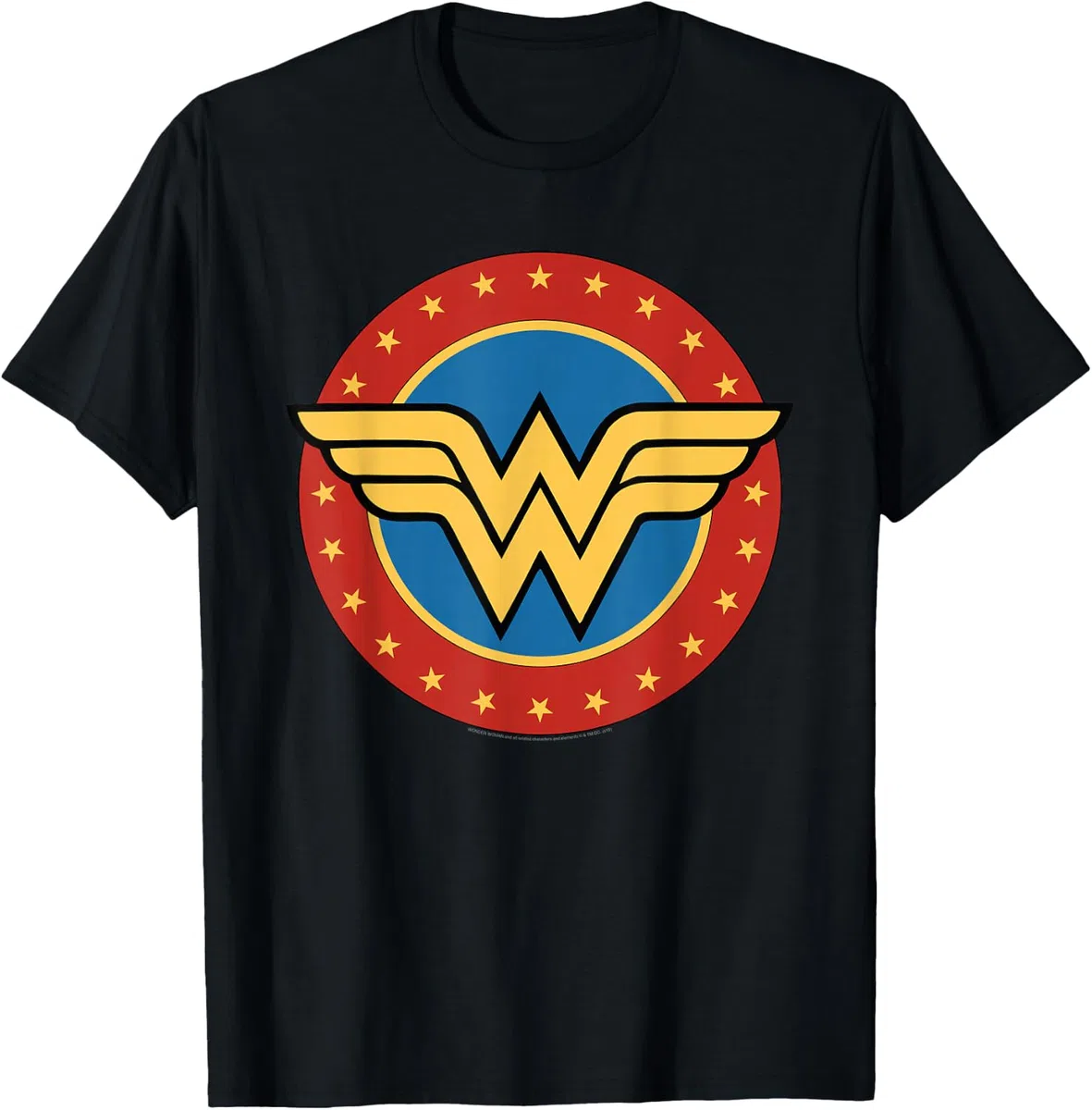DC Comics Wonder Woman Circle Logo Maglietta