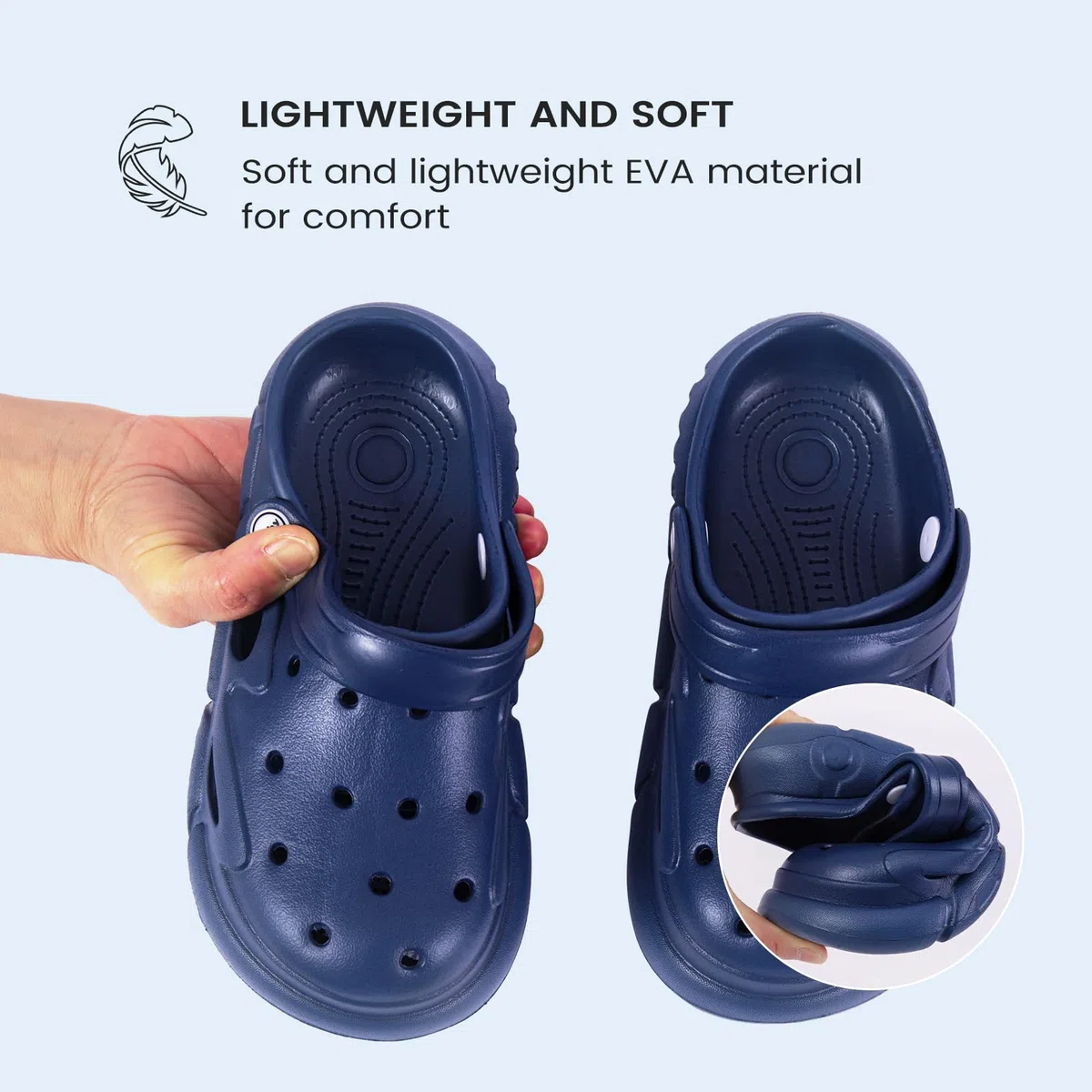 Zoccoli Bambino Ciabatte Scarpe da Giardino Dinosauro Pantofole Sabot Leggero Gardeenclogs Bambina