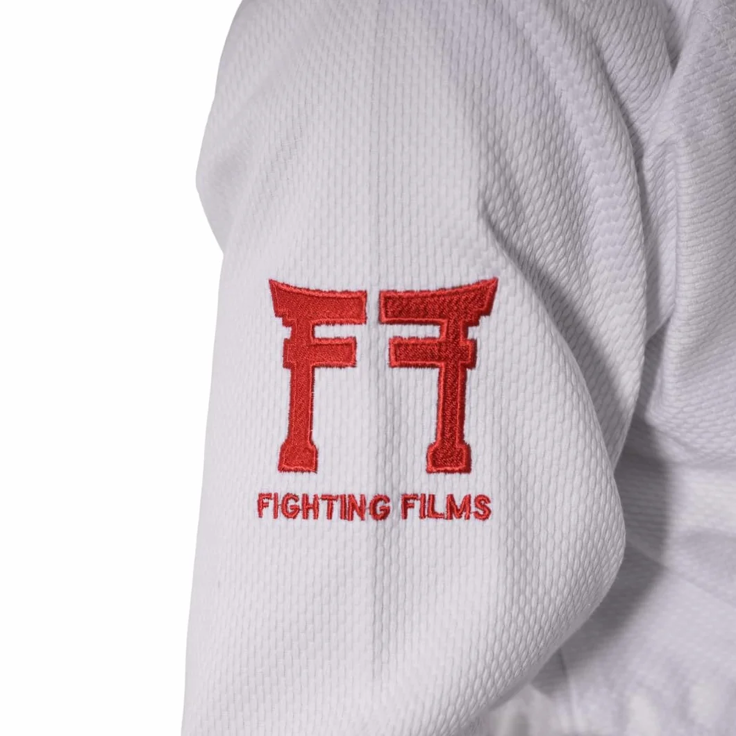 Kimono de judo, 100% cotone, 500 g, colore rosso