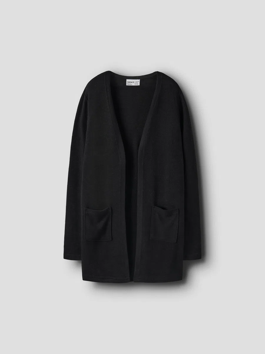 Name IT Nkfvicti LS Knit Card L Noos Maglione Cardigan Bambine e Ragazze