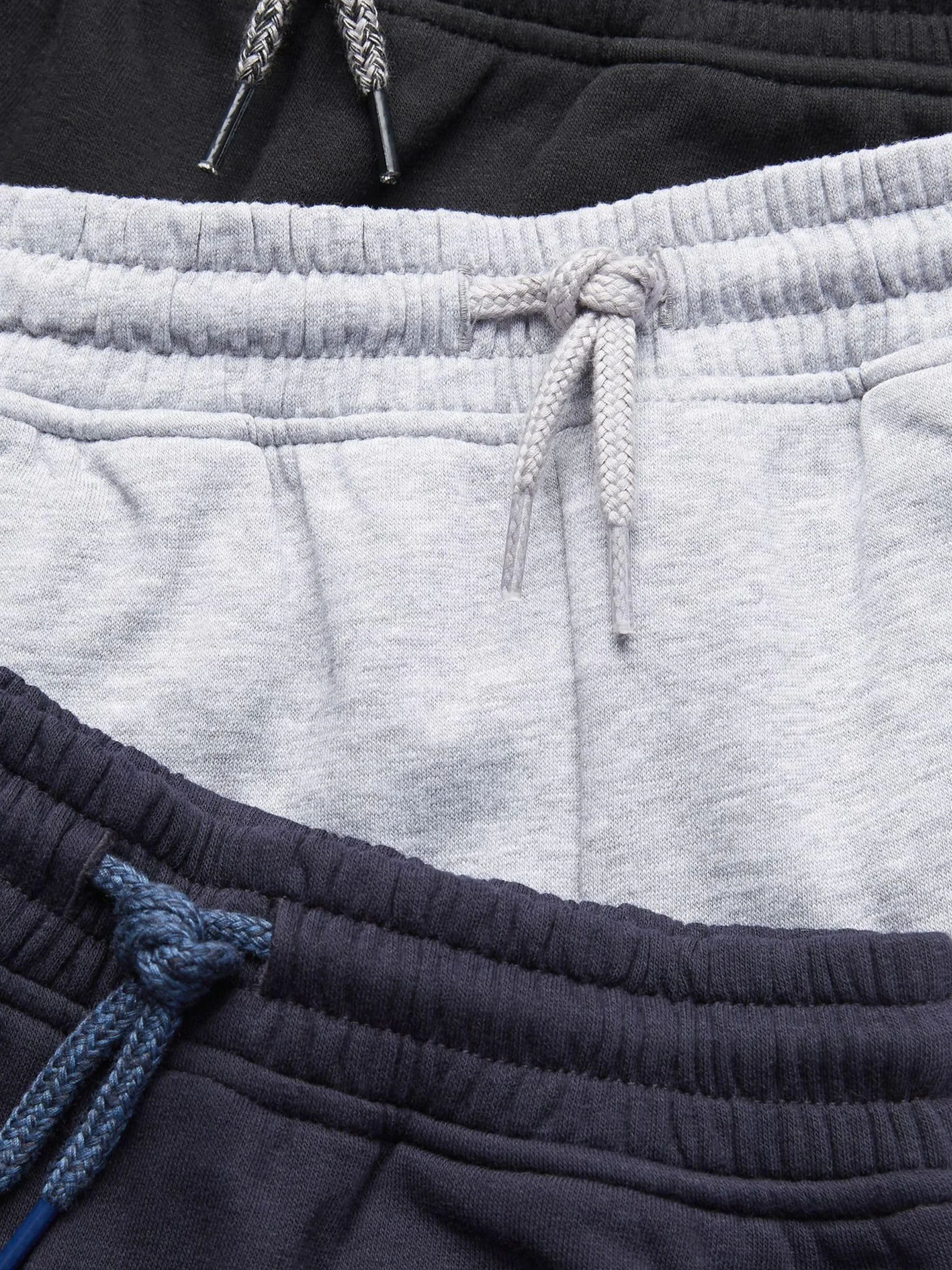 NEXT Ragazzo Confezione da 3 Pantaloni da Jogging Slim