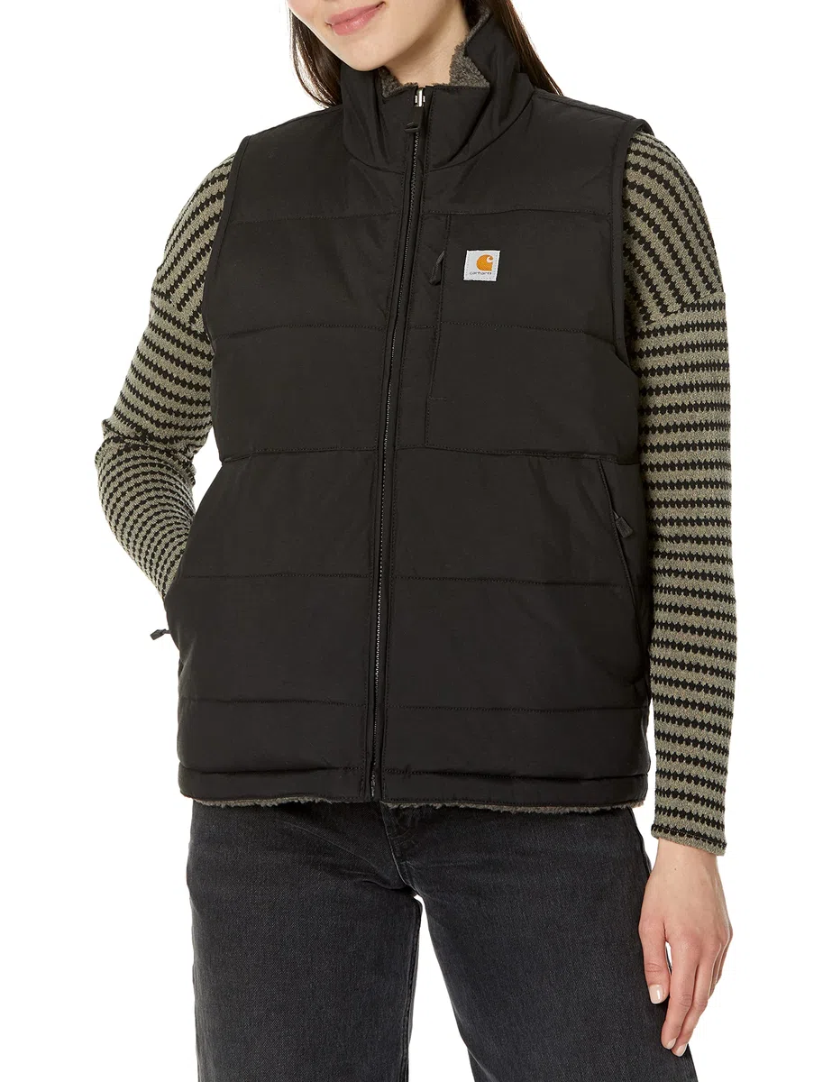 Carhartt Montana Relaxed Fit Insulated Vest Gilet Donna (Pacco da 1)