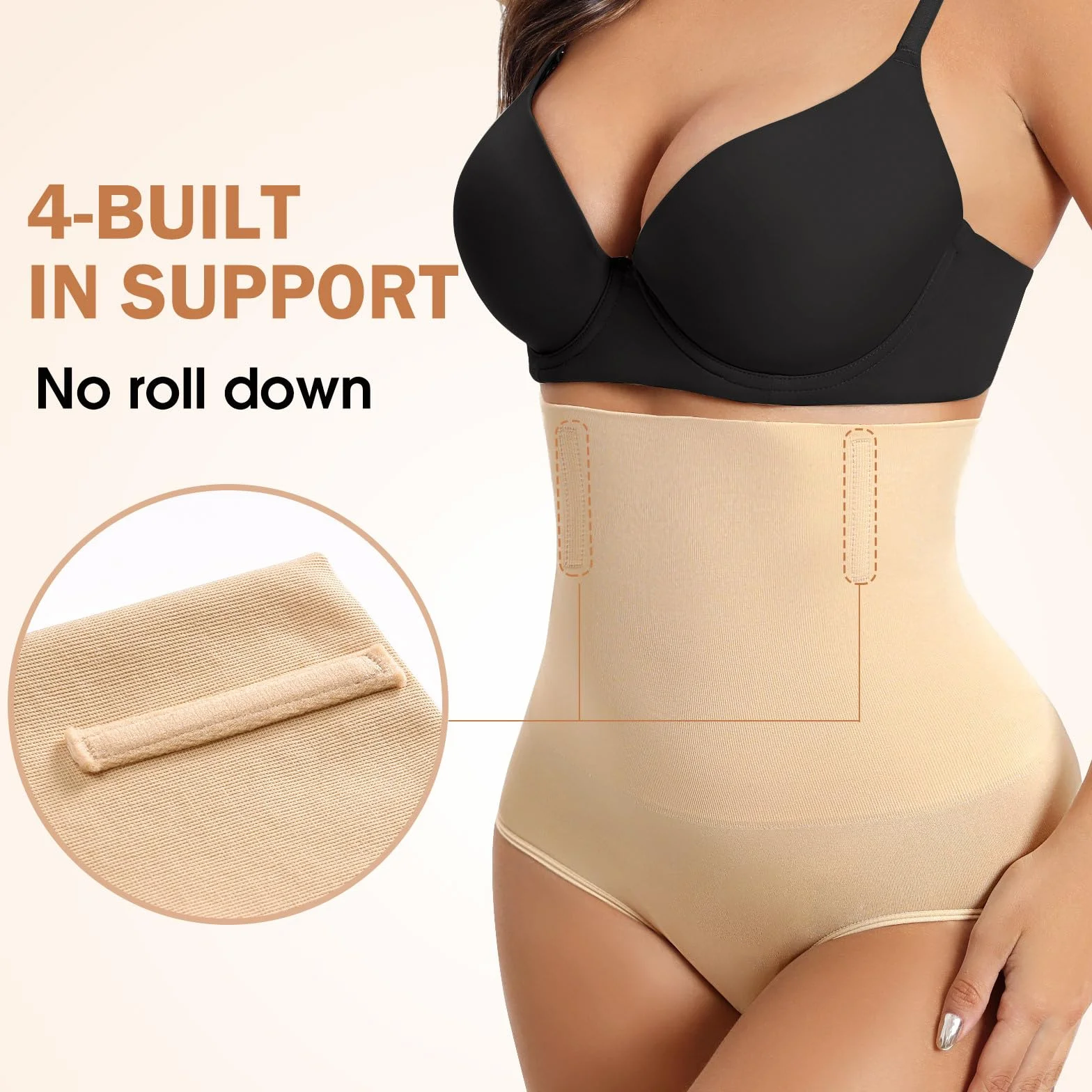 Tuopuda Guaina Contenitiva Donna Mutande Contenitive Pancia Piatta Vita Alta Intimo Contenitivo Modellante Slip Dimagrante Shapewear Senza Cuciture