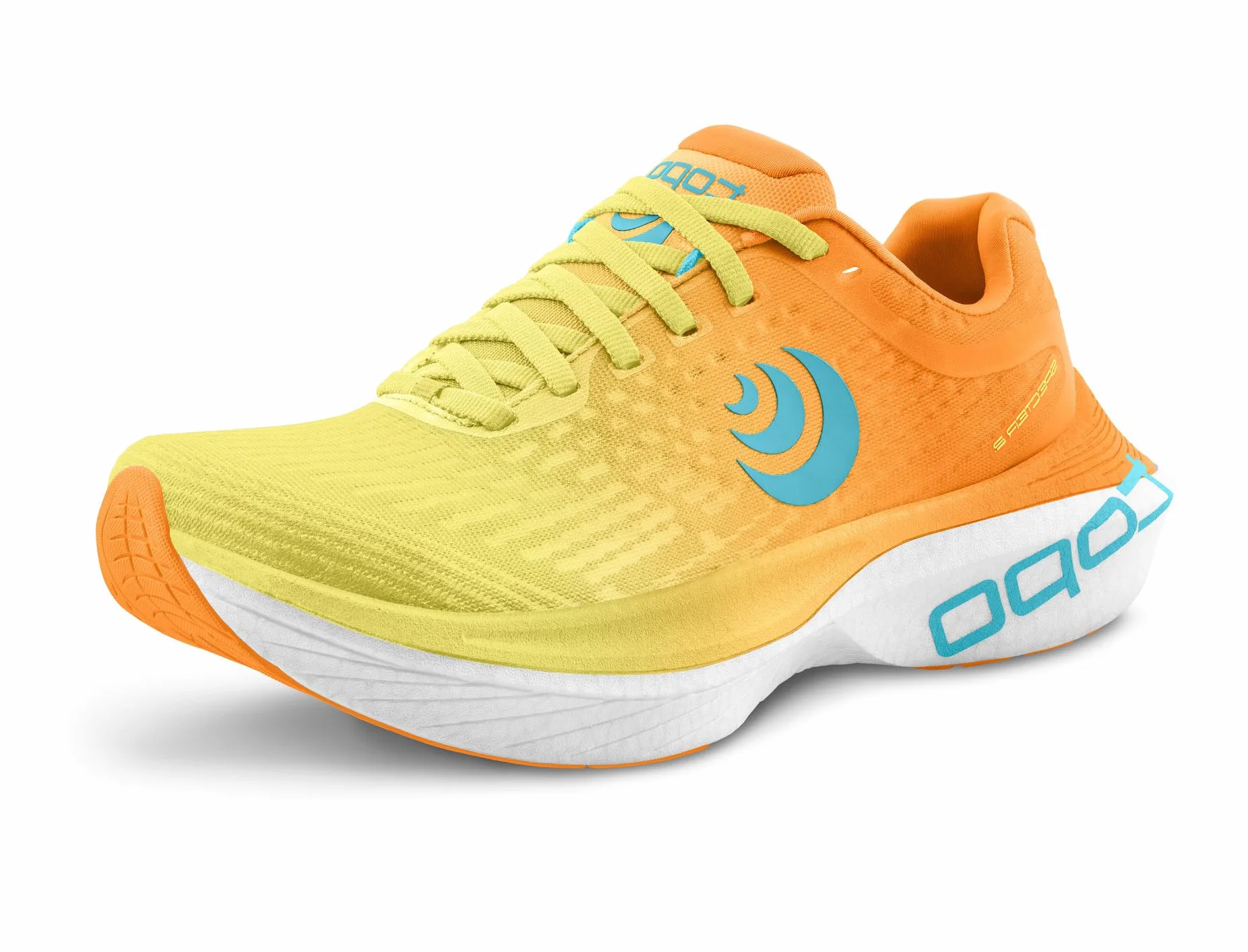 Topo Athletic Uomini Specter 2 Scarpe da Corsa Scarpa da Competizione Orange/Blue - Arancione