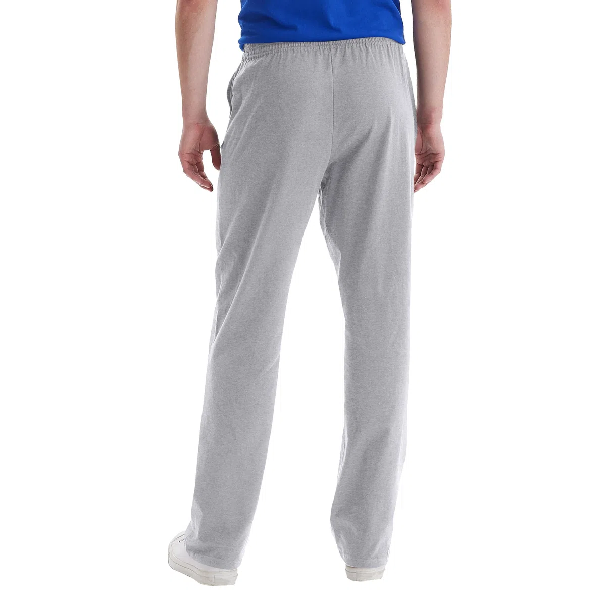 Hanes - Essentials Men’s Sweatpants, Men’s Cotton Jersey Pants with Pockets, 33”, Pantaloni in Jersey Uomo