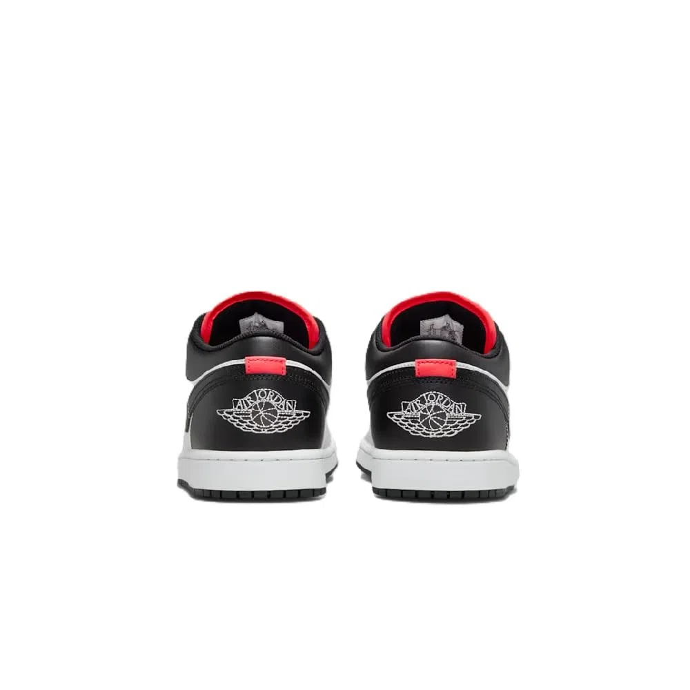 Air Jordan 1 Low Scarpe Uomo (Neutral Grey/Summit White/Infrared 23/Nero)