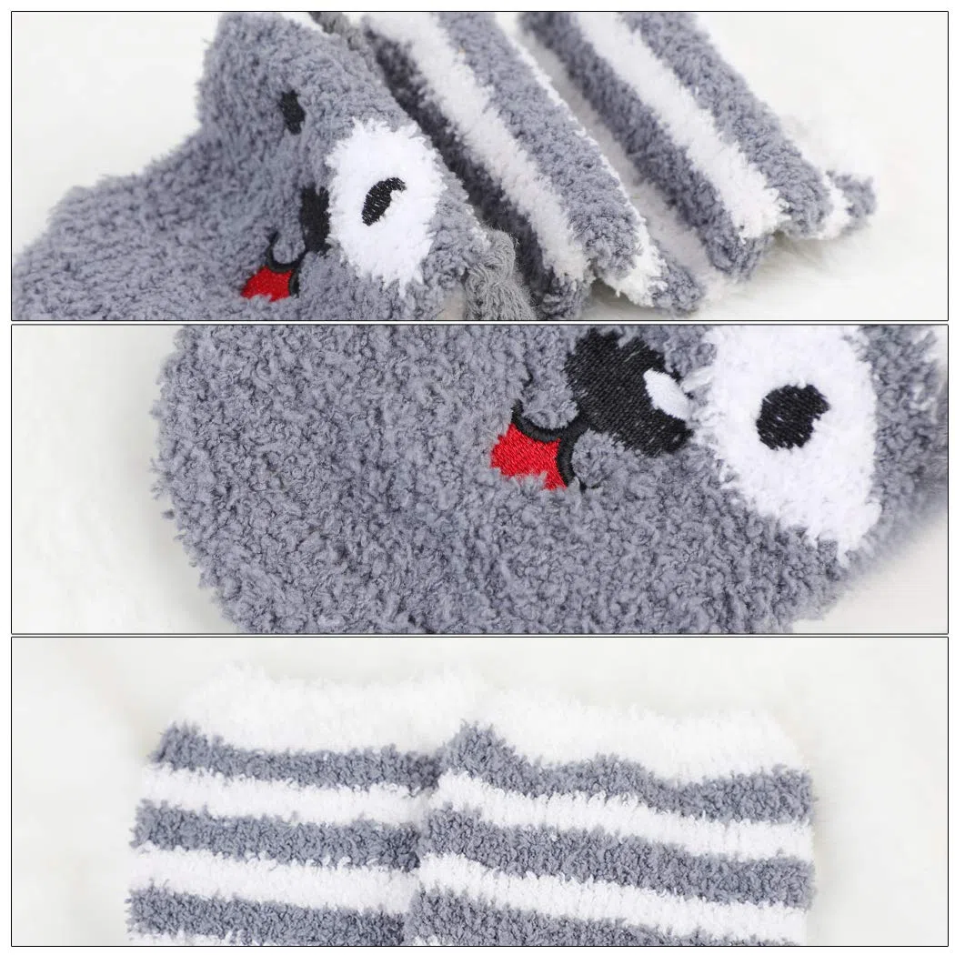 Kuschel Socken, soffici calzini da letto, da donna, caldi, invernali, da donna