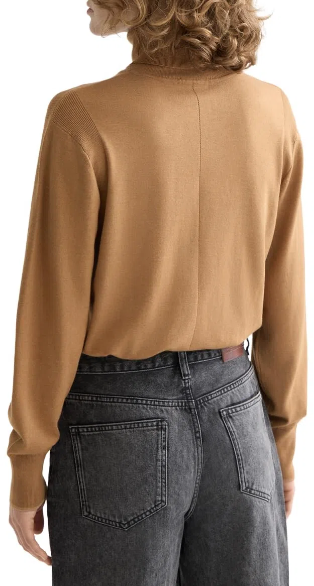 Scotch & Soda Relaxed-Fit Roll Neck Pullover Maglione Donna (Pacco da 1)