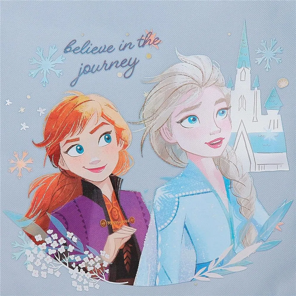 Joumma Bags, Disney Frozen Believe in The Journey Kids Backpack School Backpack Polyester Wide Adjustable Straps Multiple Pockets and Compartments